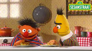 Wie Krijgt Het Grootste Stuk Taart Bert Ernie Sesamstraat Youtube