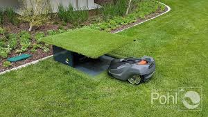 Die Tiefgarage Fur Den Automower Youtube In 2020 Garage Selber Bauen Tiefgarage Rasenroboter