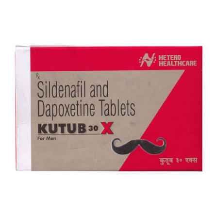 Kutub X 30mg Strip Of 4 Tablets: Uses, Side Effects, Price & Dosage | PharmEasy