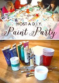 Host A D I Y Art Canvas Painting Party Paint Party Wine And Canvas Diy Painting