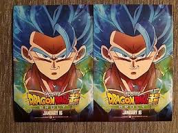 Anime dragon ball dragon ball z manga vegeta. 2x Postcard Mini Poster From Dragon Ball Super Broly Movie 2019 Gogeta Special Ebay