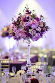Kind Of Obsessed With This Centerpiece From Events In Bloom Lavender Wedding Centerpieces Wedding Centerpieces Tall Wedding Centerpieces