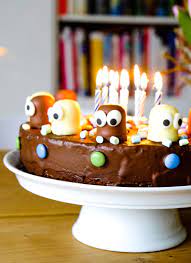 Absolut lecker, super erfrischend und auch wirklich ganz schnell gemacht! Schokokusskuchen Marmorkuchen Mit Schokokussen Und Augen