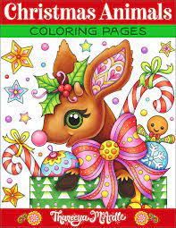 Signup to get the inside scoop from our monthly newsletters. Christmas Animals Coloring Pages Printable Christmas Coloring Pages For All Ages Art Is Fun