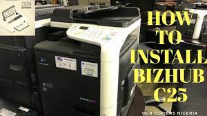 Centro de descargas para los productos de konica minolta. How To Install Bizhub C25 C35 On Pc Youtube