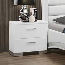 4 drawer nightstand white glossy. Brayden Studio Philo 2 Drawer Nightstand In Glossy White Wayfair