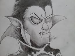Let me guide you through my process. Drawing A Gaming Character Dracula From Android Game Castle Clash Showing The Process Of Drawing Steemit