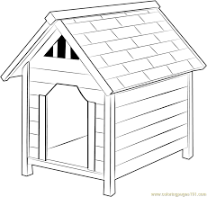 Puppy, dog, wolf, unicorn, coloring pages for kids, my little pony, paw patrol. Dog Houses Coloring Page For Kids Free Dog House Printable Coloring Pages Online For Kids Coloringpages101 Com Coloring Pages For Kids