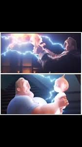 Elastigirl springs into action to save the day, while mr. In The Incredibles 2 Teaser And Final Movie The Same Scene Occurs In Different Locations With Mr Incredible Wearing Different Clothes Moviedetails