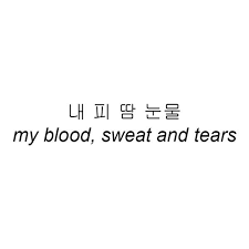 Blood sweat and tears song lyrics. Pin On Polyvore
