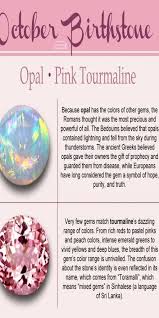 Tourmaline Gemstone In 2020 October Birth Stone Birthstones Opal Birthstone
