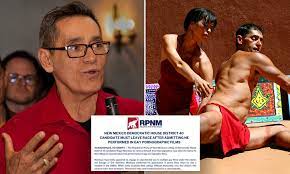 New Mexico Democratic candidate starred in two gay porn films while a  college student in 1980s | Daily Mail Online