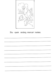Lembar latihan menulis untuk anak rumah pintar. Latihan Menulis Bahasa Melayu Tahun 1 How To Plan Lesson Kindergarten