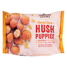 The hush puppy resembles a simplified version of a puppy's head, having droopy ears and similar markings to that of a basset hound. Save On Savannah Classics Hushpuppies Sweet Corn Hushpuppies Order Online Delivery Giant