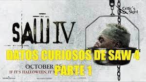 Datos Curiosos De Saw 4 Parte 1 Juego Macabro Iv Youtube