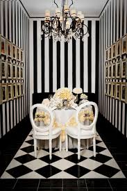 See more ideas about room wall painting, wall painting, wall color combination. Black Is Coming Back With A Vengeance As The It Color For 2018 Black And White Dining Room Black And White Decor Black Decor