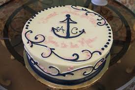 Picture Of Nautical Themed Bridal Shower Ideas 24 Nautical Bridal Showers Bridal Shower Cakes Diy Bridal Shower Cakes