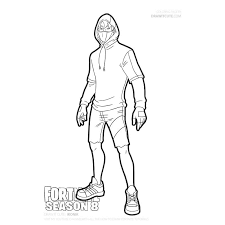 Dibujos De Fortnite Para Colorear Ikonik