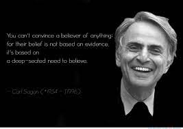Carl Sagan Believer Quote Google Search Carl Sagan Carl Sagan Quote Sagan