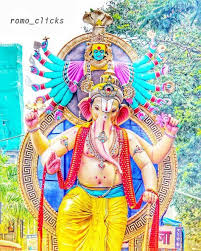 Pin By à¤¶ à¤­à¤® à¤­ à¤Š à¤®à¤° à¤  On Divine Ceremony Ganpati Bappa Photo Indian Gods Ganpati Bappa Lalbaug parel che ganpati 2019.