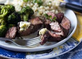 Kosher salt and ground black pepper to taste. Grilled Sirloin Tip Steaks With Shallot Butter Just A Little Bit Of Bacon