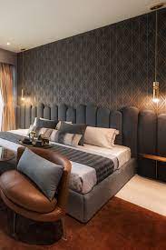 Get inspired to customize your bedroom with these 30 wallpaper ideas that can fake any style ranging from vintage, rustic, minimalism, and more. Glam Grey Master Bedroom Grey Colour Scheme Bedroom Gray Master Bedroom Grey Wallpaper Bedroom