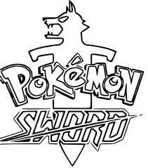 Make a fun coloring book out of family photos wi. Coloring Page Pokemon Sword And Shield Pokemon Sword 4