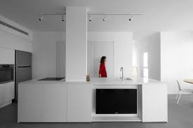 Best 60 Modern Kitchen White Cabinets Track Lighting Design Photos Dwell