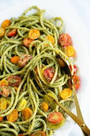 Pesto Pasta With Homemade Pesto A Couple Cooks Recipe Pesto Pasta Recipes Homemade Pesto Pesto Pasta