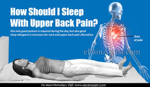 Poor sleep is often a symptom, along with foggy thinking, headaches, painful menstrual periods, and increased questions your doctor may ask about shoulder blade pain. How Should I Sleep With Upper Back Pain