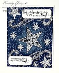 This A2 Size Card Features The So Many Stars And Star Of Light Stamp Sets From Stampin Up Christmas Cards To Make Homemade Christmas Cards Cards