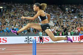 Sydney mclaughlin is an american olympic hurdler and sprinter, as well as a silver medalist at the 2019 world championships. Sydney Mclaughlin Honors New Balance With Athletic Brand At 2020 Fnaas Footwear News