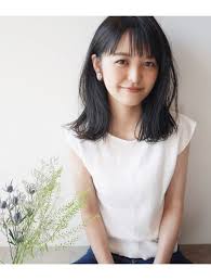 トキ toto toki 透ける黒髪 ゆるはねミディ toto tokiイクシマチヒロ 髪型 ミディアム 黒髪 ミディアム 黒髪 ヘアスタイリング