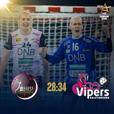 Bajnokok ligája, a főtábláért (odavágók). Bajnokok Ligaja Gyoztes A Vipers Kristiansand Handballexpert