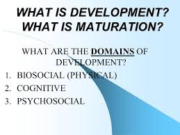 What Is Development What Is Maturation What Are The Domains Of Development 1 Biosocial Physical 2 Cognitive 3 Psychosocial Ppt Download
