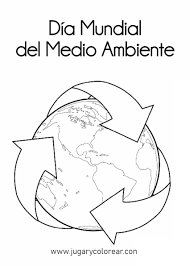 Hoy celebramos el día mundial del medio ambiente y alzamos la voz para fomentar el 5to objetivo histórico del plan de la patria, idea de nuestro gigante comandante supremo hugo chávez a fin de garantizar la preservación de la vida en el planeta y la salvación de. Dia Internacional Del Medio Ambiente Para Colorear