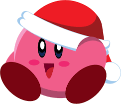 Take control of kirby and play through nine adventures and games in kirby super star for the super nintendo. Kirby In A Santa Hat By Gemstonelover49 On Deviantart