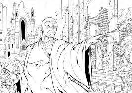Harry potter vs voldemort coloring pages color online; Harry Potter Coloring Pages 70 Best Free Printable Pictures
