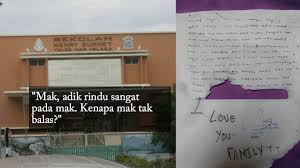 Maybe you would like to learn more about one of these? Surat Remaja Di Sekolah Henry Gurney Ini Tak Pernah Dibalas Ibunya Sehinggalah Seorang Wanita