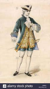 Male French Aristocrat Stock Photo 56733293 Alamy 18th Century Fashion 17th Century Fashion 18th Century Men