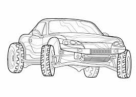 Driften door de bochten en veel snelheid pakken. Auto Kleurplaat 72 Superleuke Gratis Kleurplaten Van Auto S