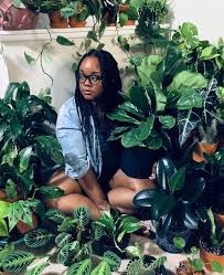 Black Girls With Gardens On Instagram Green Brown Goddess Blackgirlswithgardens Ratherbewithmyplan Black Girl Aesthetic Pretty Black Girls Black Girls