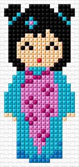 Counted cross stitch patterns are not just a great craft to enjoy but it can provide the perfect gift and even a memento of history. Ann Logan 10 Free Patterns Online Geisha 4211