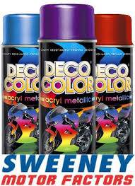 Deco Color Metallic Glitter Metalized Spray Paint 400ml Motorcycle Scooter Bike Ebay