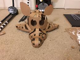Withered Foxy Mask W I P 3 Fivenightsatfreddys I will soon create others! withered foxy mask w i p 3