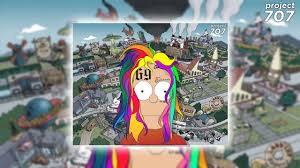 He is like a select few celebrity icons that can simply go viral for anything. 6ix9ine X Bart Simpson Speedart Illustrator Photoshop Youtube