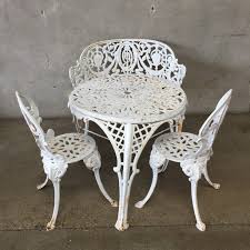 Vintage Cast Iron Garden Set Urbanamericana Cast Iron Garden Furniture Garden Furniture Chairs Rattan Furniture Living Room