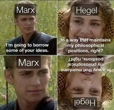 Marx took Hegel's dialectical method but fundamentally inverted its  foundation. Where Hegel saw ideas and consciousness as the primary drivers  of historical development, Marx argued that material conditions and  economic relationships form