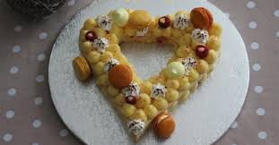 Heart Cake Au Citron Meringue Number Cake Letter Cake Recette Gateaux Aux Numeros Citron Meringuee Meringue