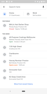 You can easily find your previous addresses by checking your credit report, where they will be recorded in the 'addresses' section. Can T Find Previous Address Route Without Searching Number And Street Name Google Maps Community